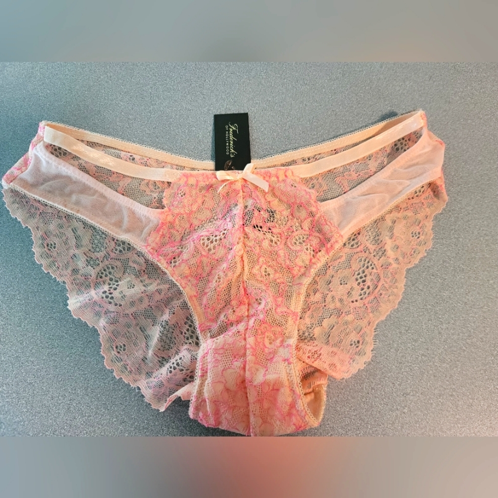 Frederick's of Hollywood Pink Lace Panties